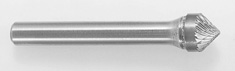 CARBIDE BURS  Pointed Cone Shape 90°