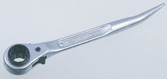RATCHET WRENCH Double Size, Short type (with bent spear)