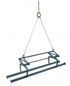 BATCH LIFTING CLAMP for Concrete bank block (with Wire rope and Ring)