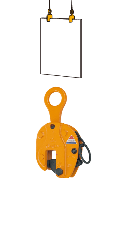 VERTICAL LIFTING CLAMP