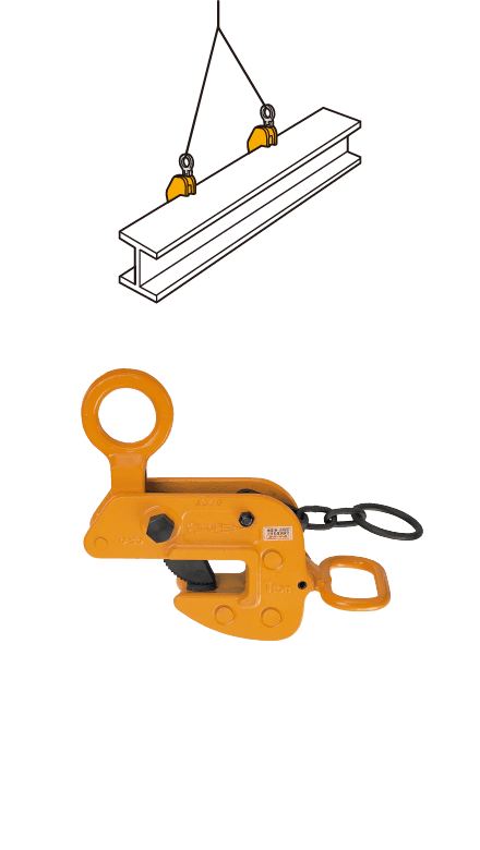 LATERAL LIFTING CLAMP