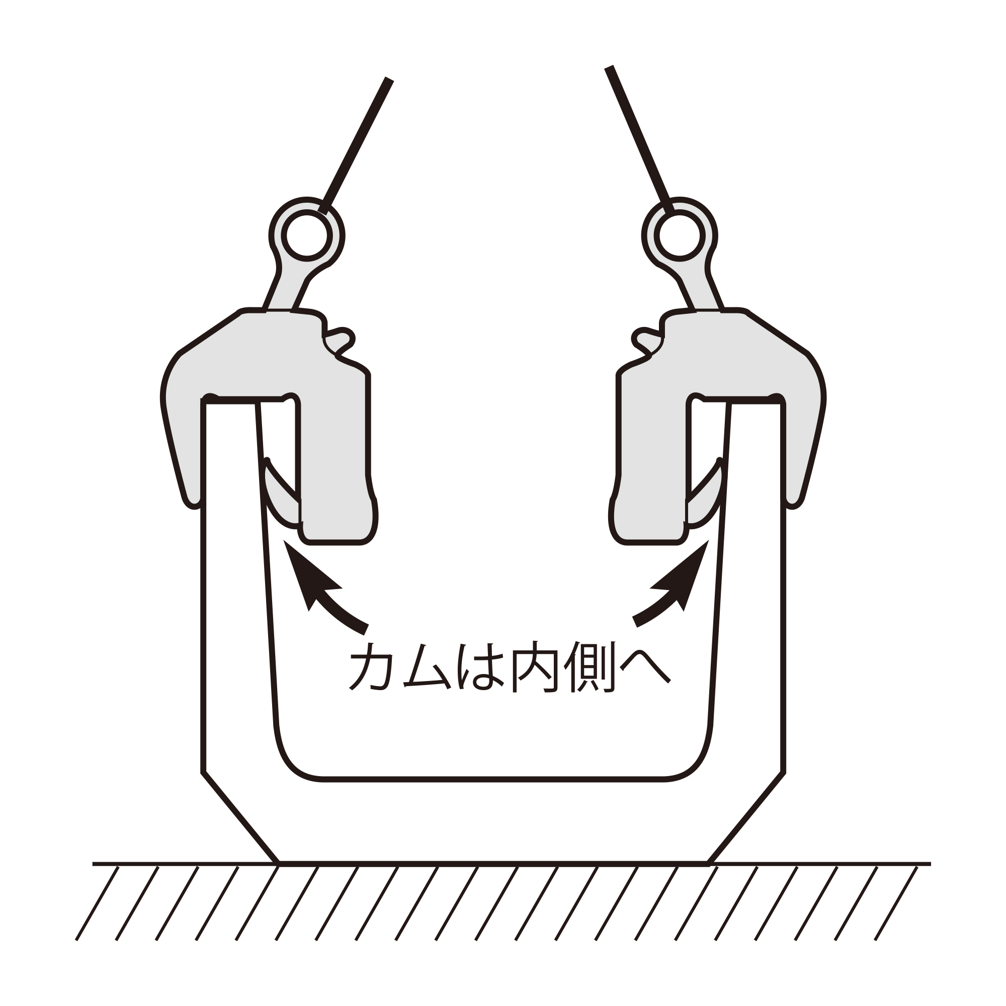 コンクリート二次製品用吊クランプ - 総合作業工具メーカー・スーパー