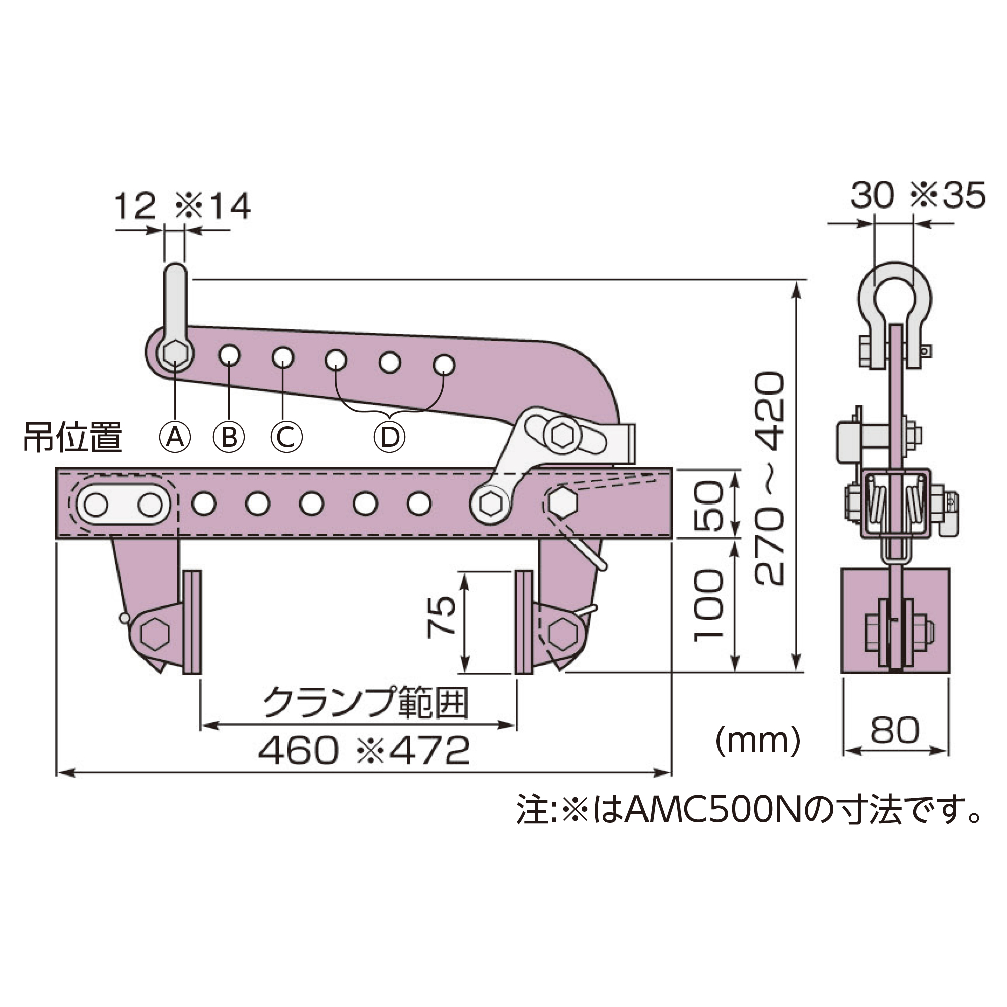コンクリート二次製品用吊クランプ - 総合作業工具メーカー コンクリート二次製品用吊クランプ - 総合作業工具メーカー