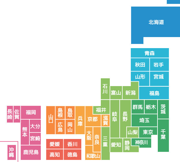 取扱店日本地図